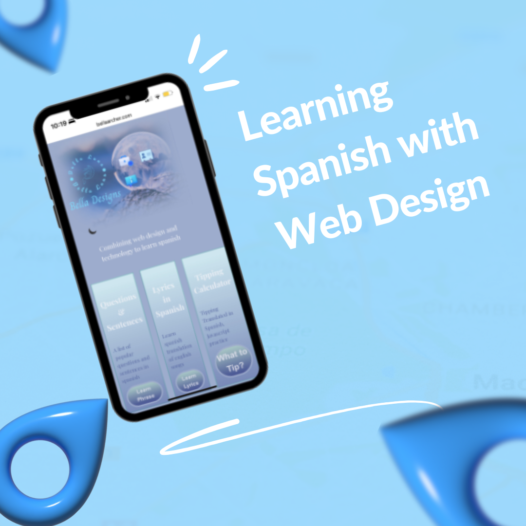 Learning Spanish with Web Design Project